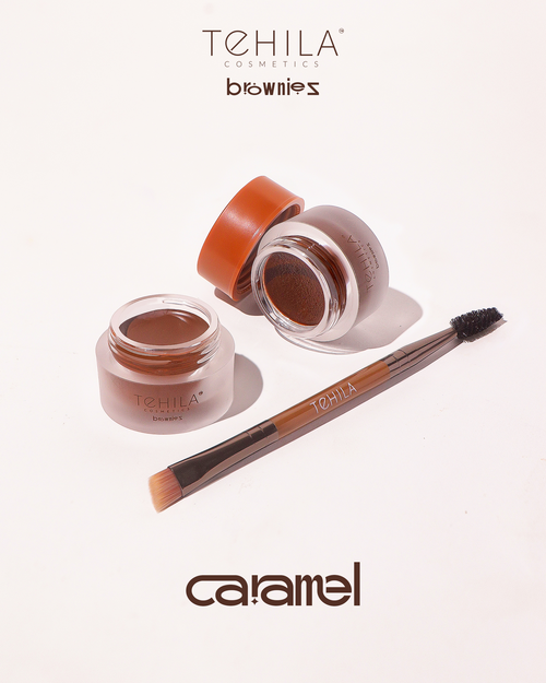 Tehila Black Magic Brownies - Eye Brow Cream Duo