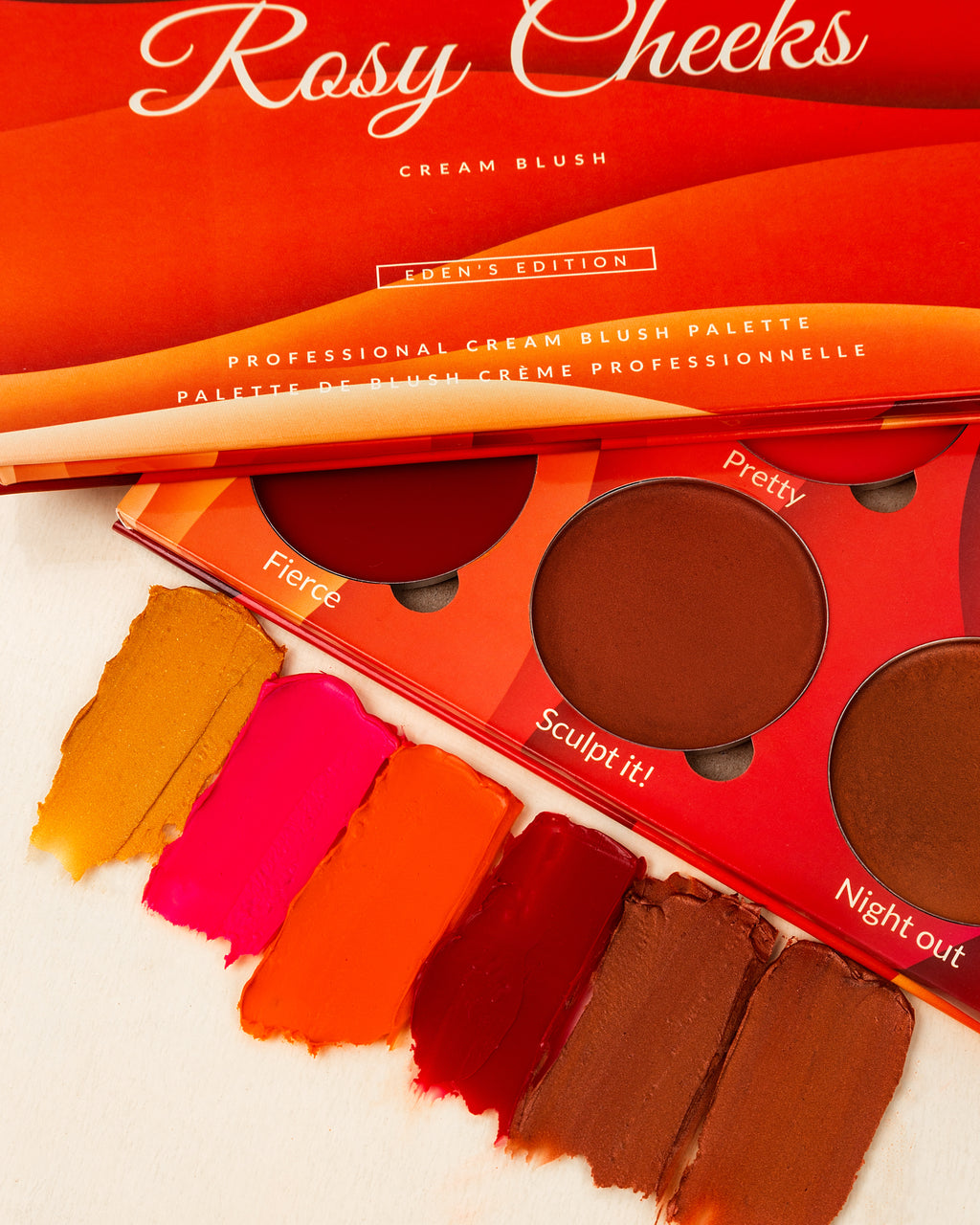 Tehila Rosy Cheeks Blush Palette by Edens Glam