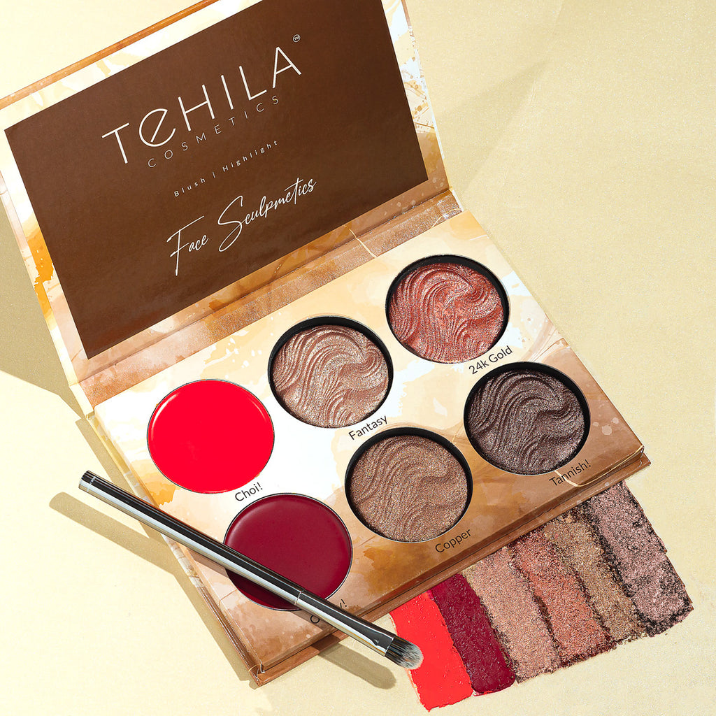 Palette Sculpmetics Visage Tehila (Édition Petite 6-en-1)