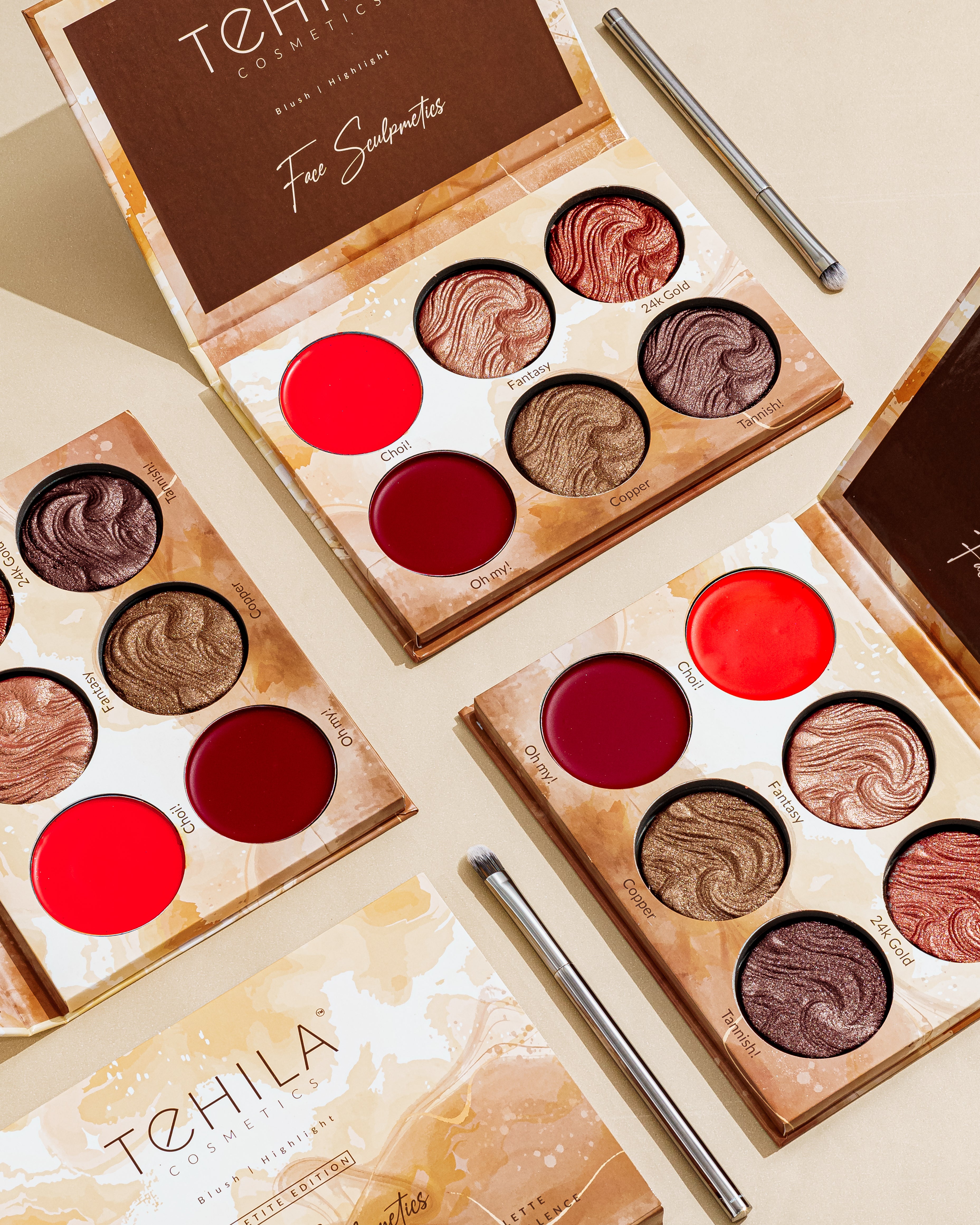 Palette Sculpmetics Visage Tehila (Édition Petite 6-en-1)