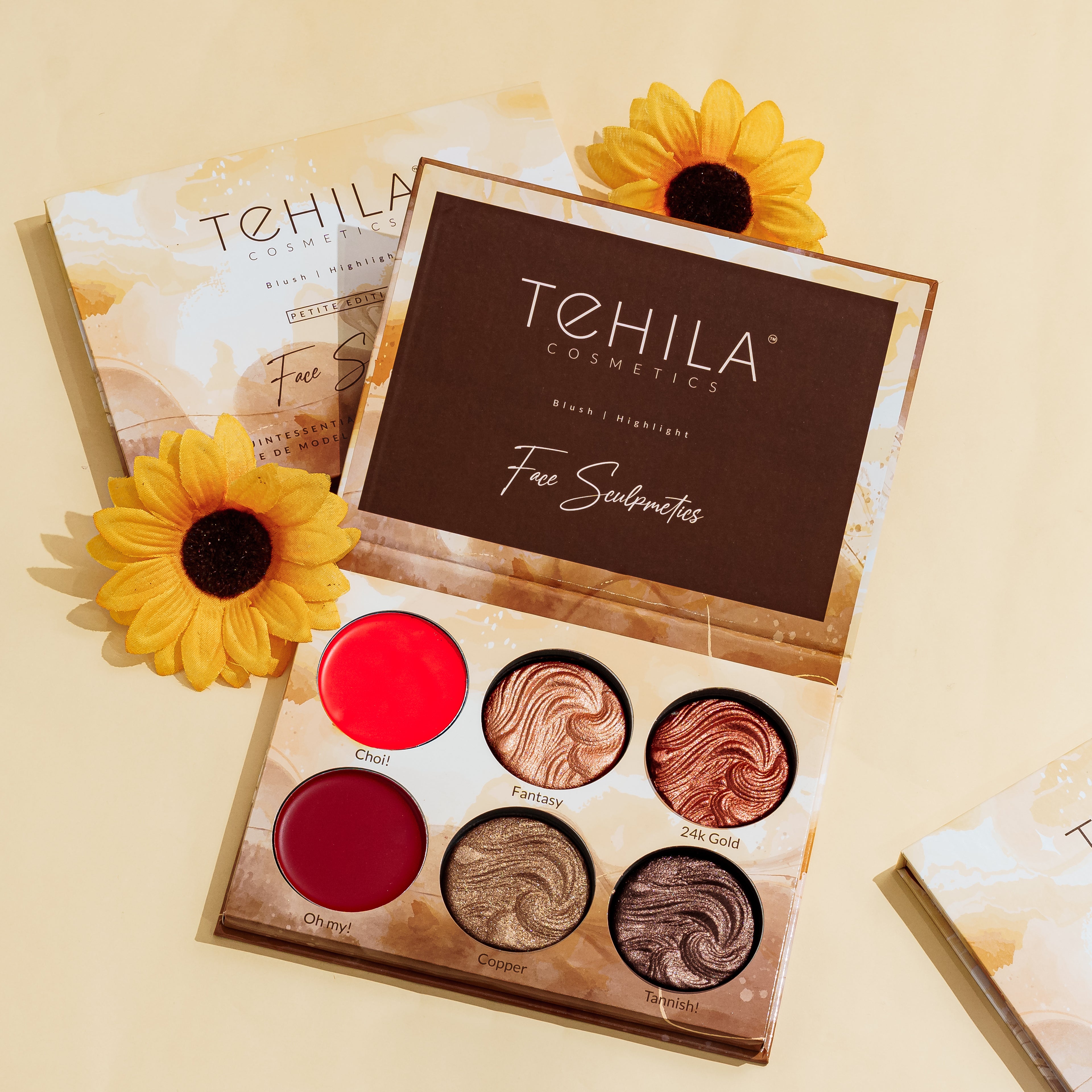 Palette Sculpmetics Visage Tehila (Édition Petite 6-en-1)