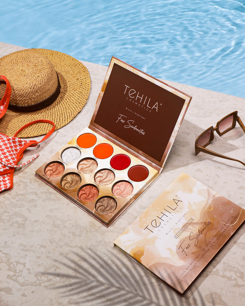 Tehila Face Sculpmetics Palette (12-in-1 Deluxe Edition)