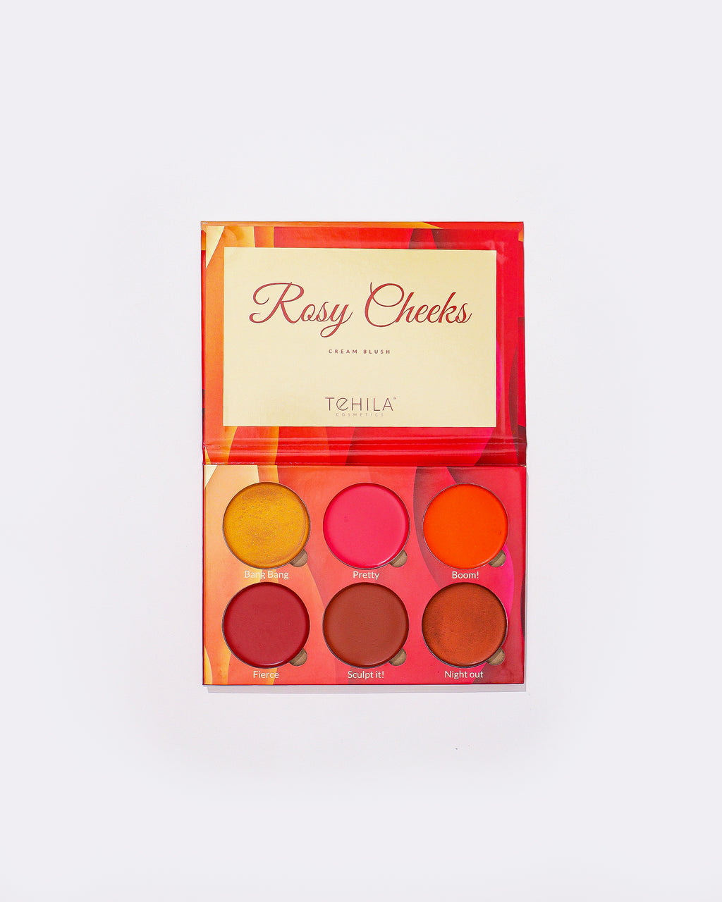 Tehila Rosy Cheeks Blush Palette by Edens Glam