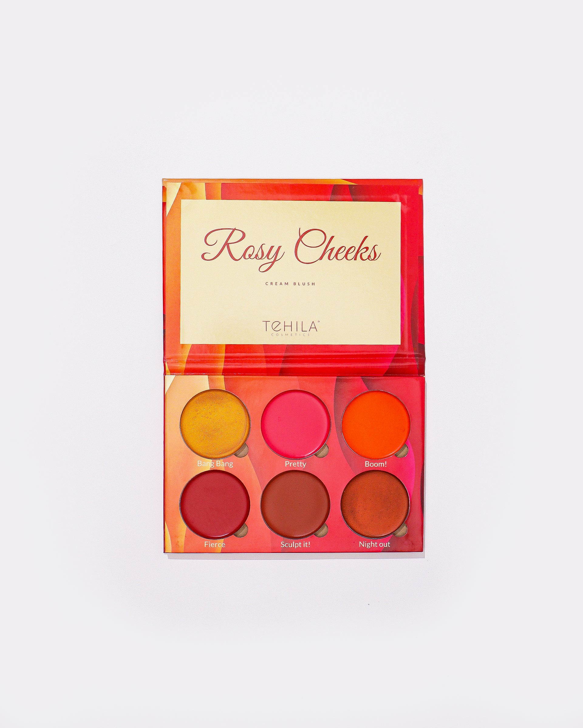 Tehila Rosy Cheeks Blush Palette by Edens Glam