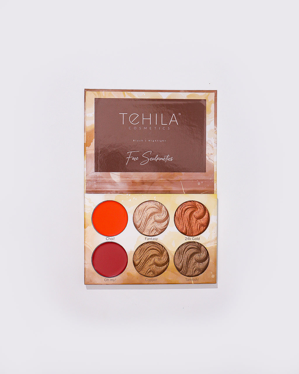 Palette Sculpmetics Visage Tehila (Édition Petite 6-en-1)