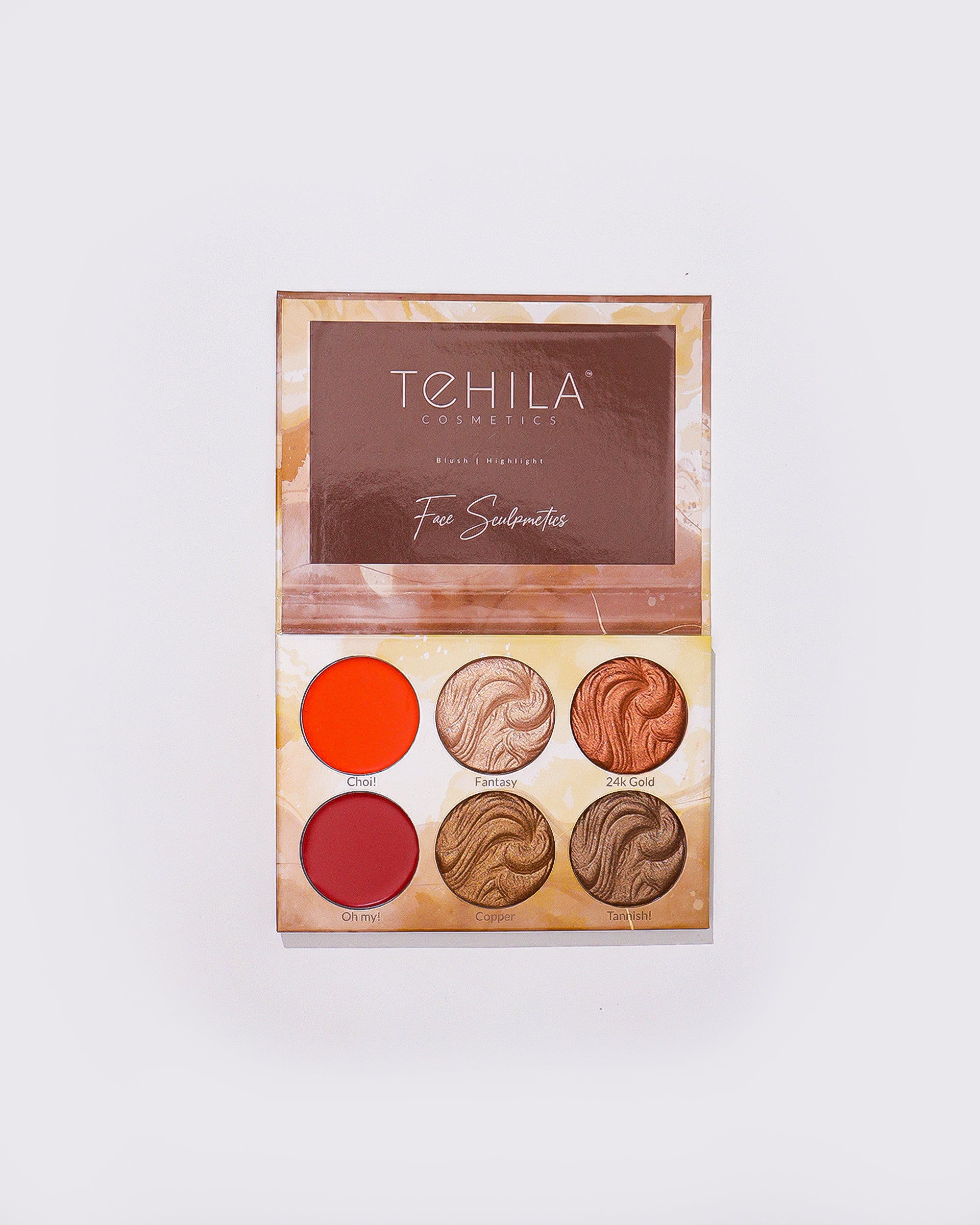 Palette Sculpmetics Visage Tehila (Édition Petite 6-en-1)
