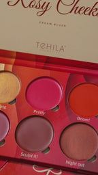 Tehila Rosy Cheeks Blush Palette by Edens Glam